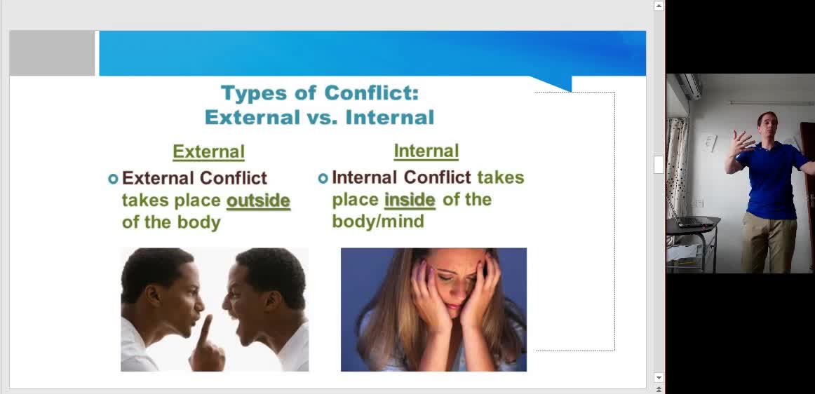 Demo Lesson - Conflict in Literature