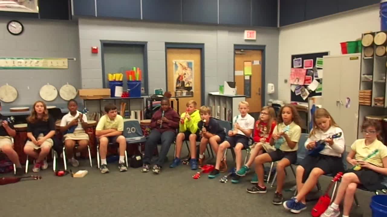 17-18 Ms. Miller's 4th grade class "Lost My Gold Ring " by Kriske/DeLelles