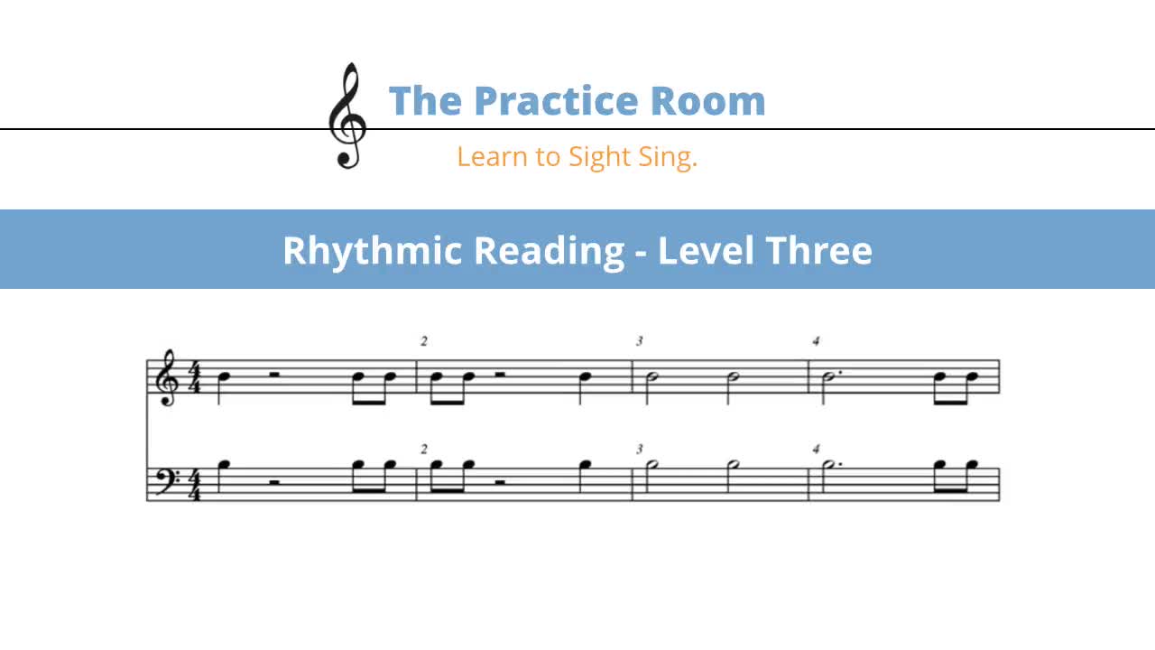 Rhythmic Reading Level Three