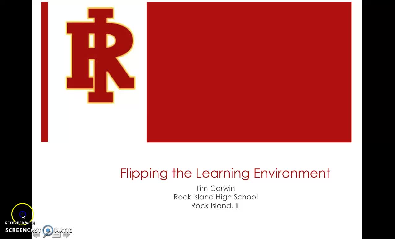 Flipping the Learning Environment