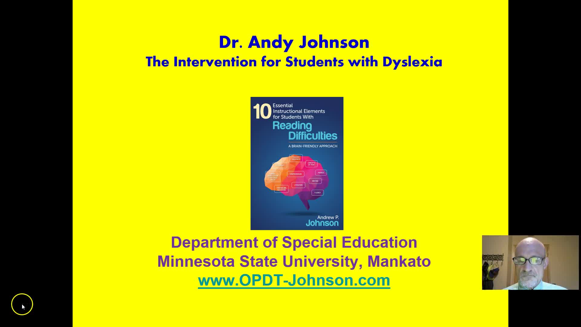 DYSLEXIA: THE INTERVENTION