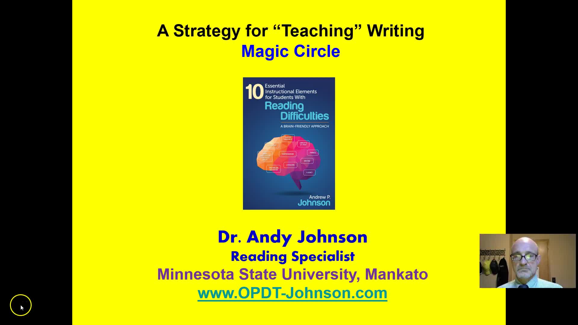 STRATEGY FOR "TEACHING" WRITING: MAGIC CIRCLE