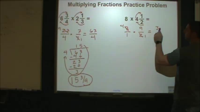 Multiplying and Dividing Fractions