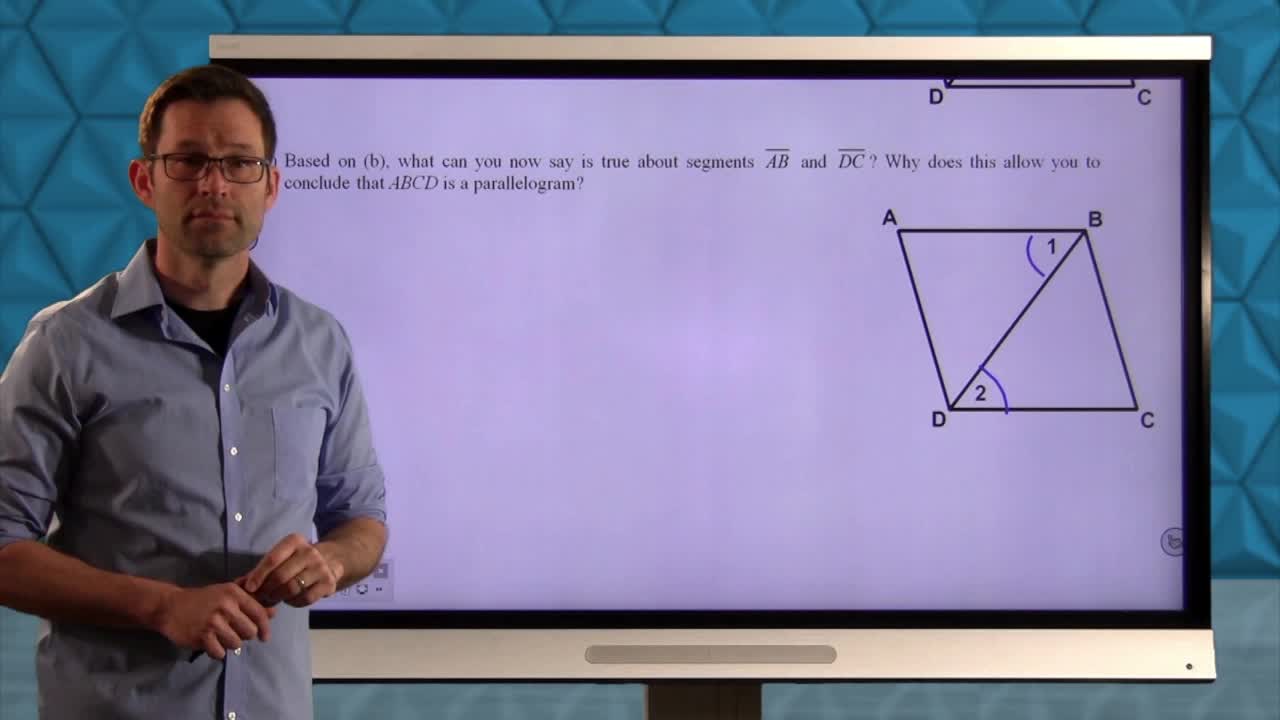 Common Core Geometry Unit 6 Lesson 6 The Rhombus