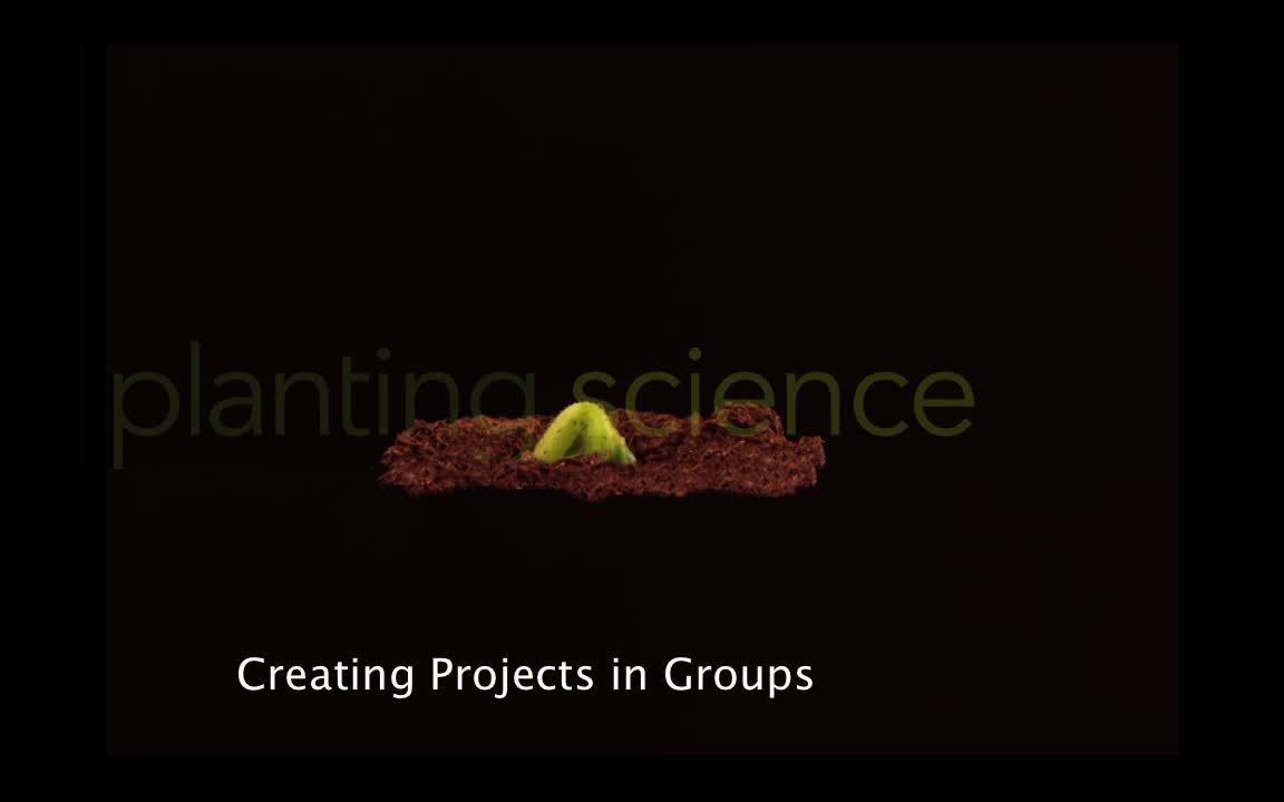 PlantingScience: How to Create Projects