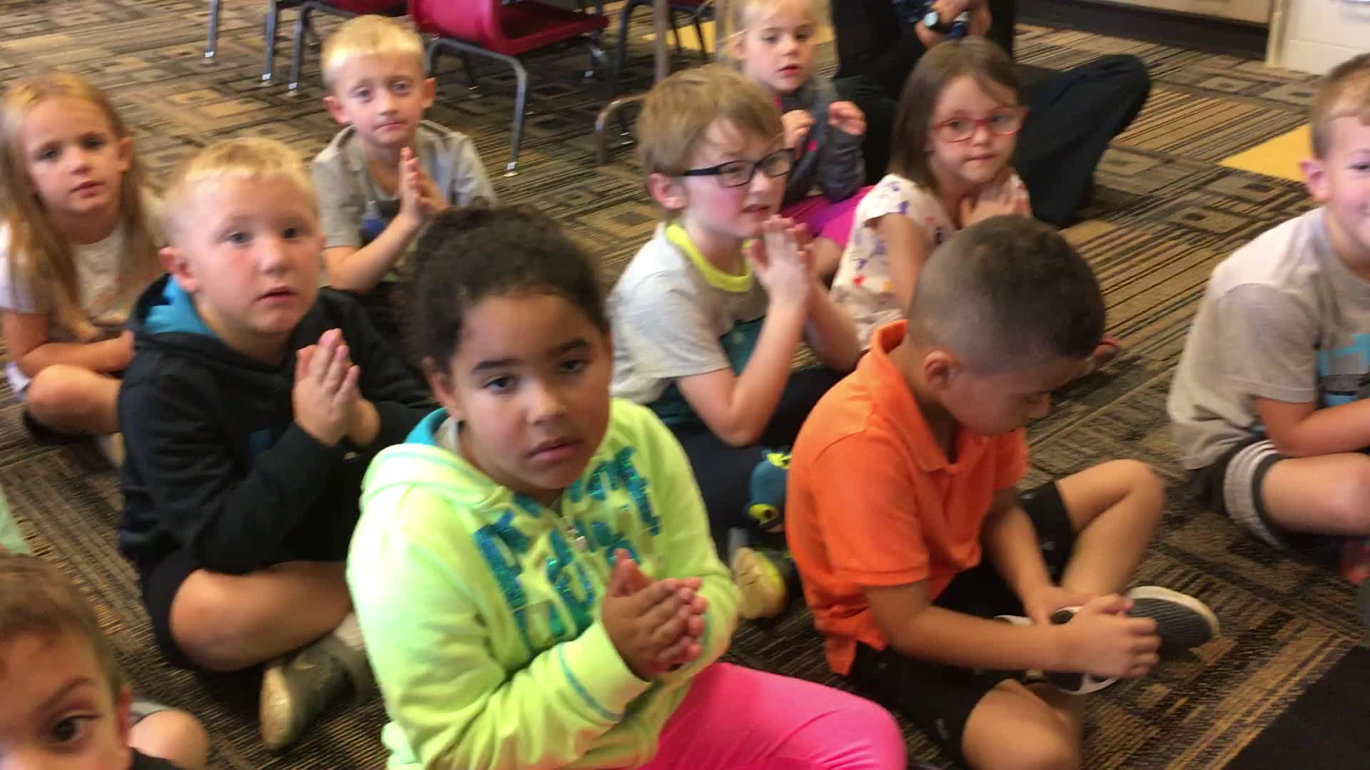 Kindergarten Carpet Time Listening  Procedure