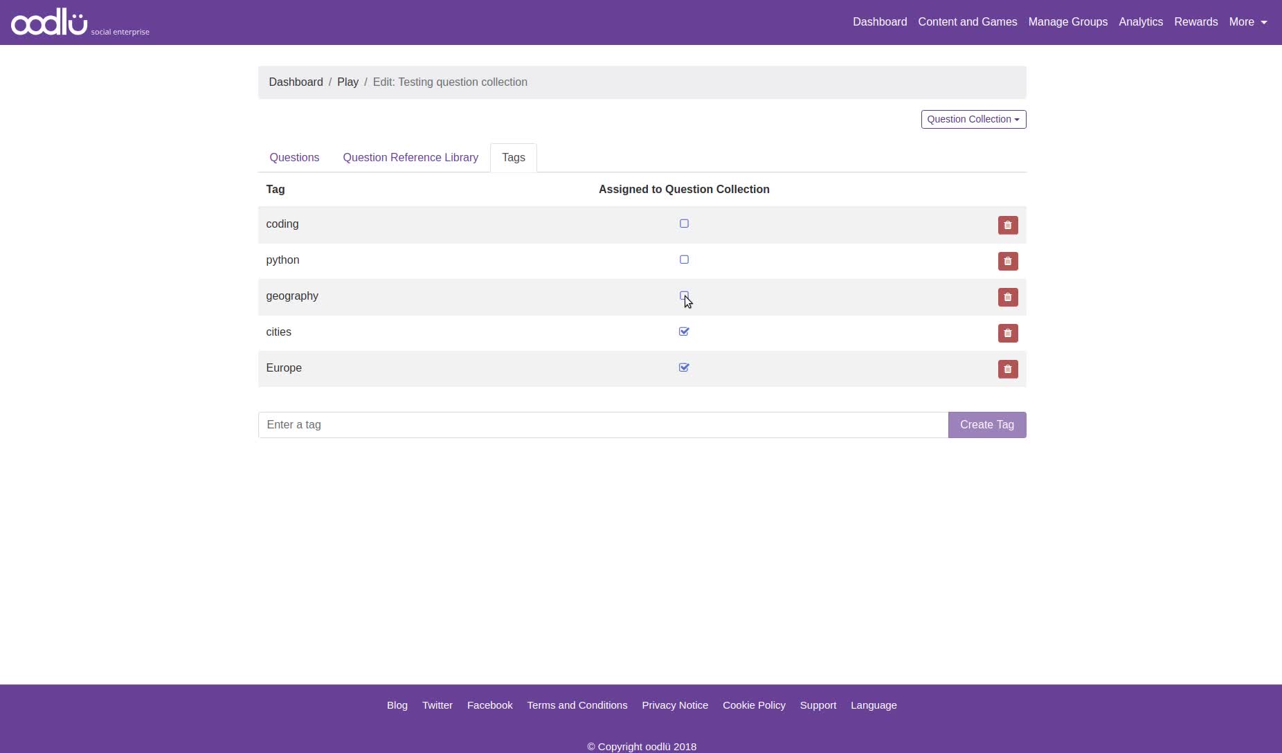 Organising your Content with tags