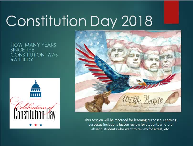 Constitution Day 09.17.2018