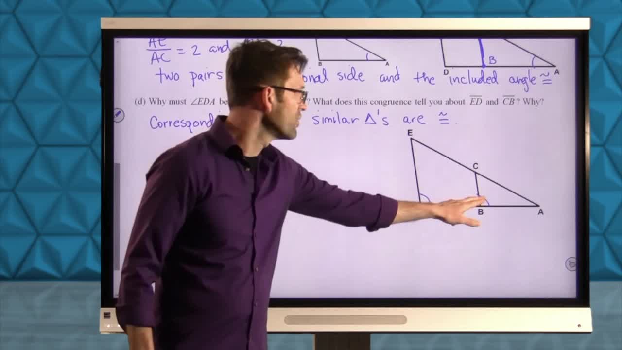 Common Core Geometry Unit 7 Lesson 6 Reasoning with Similarity 