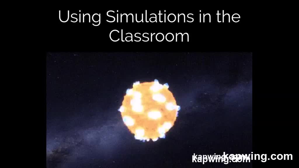 Using Simulations in the Classroom