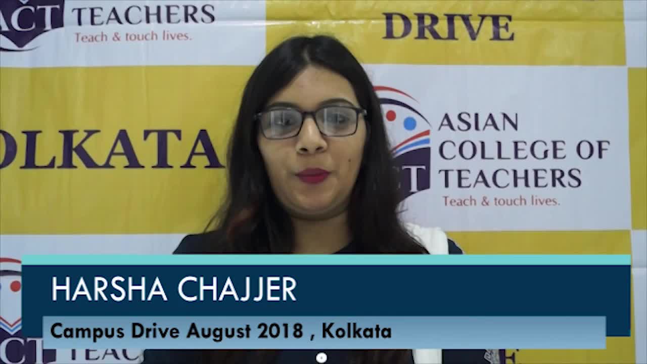 Harsha Cha speaks on her learning experience in Asian College of Teachers