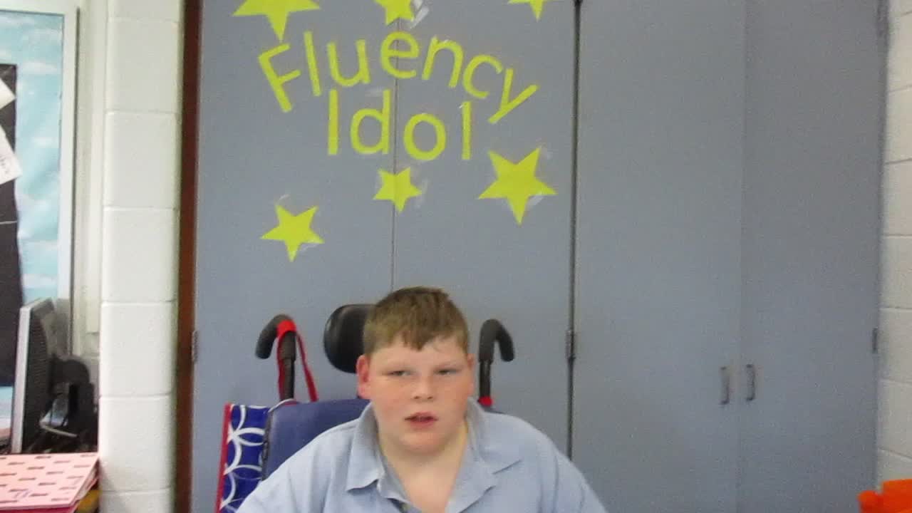 Fluency Idol 9-21-18 Gavin