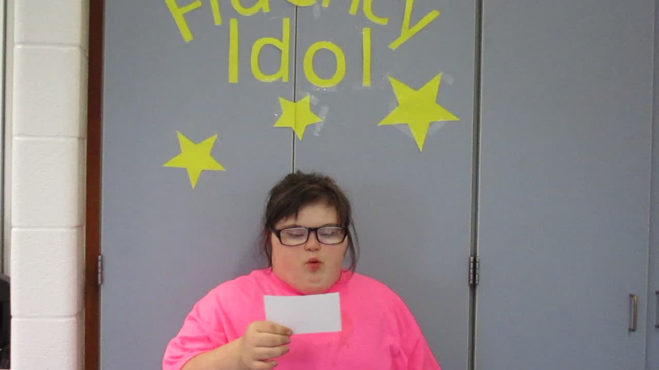 Fluency Idol 9-21-18 LW