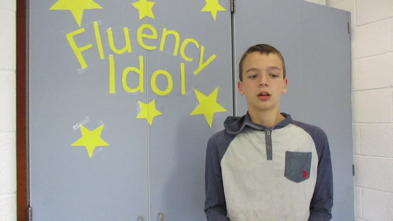 Fluency Idol 9-28-18 Caden