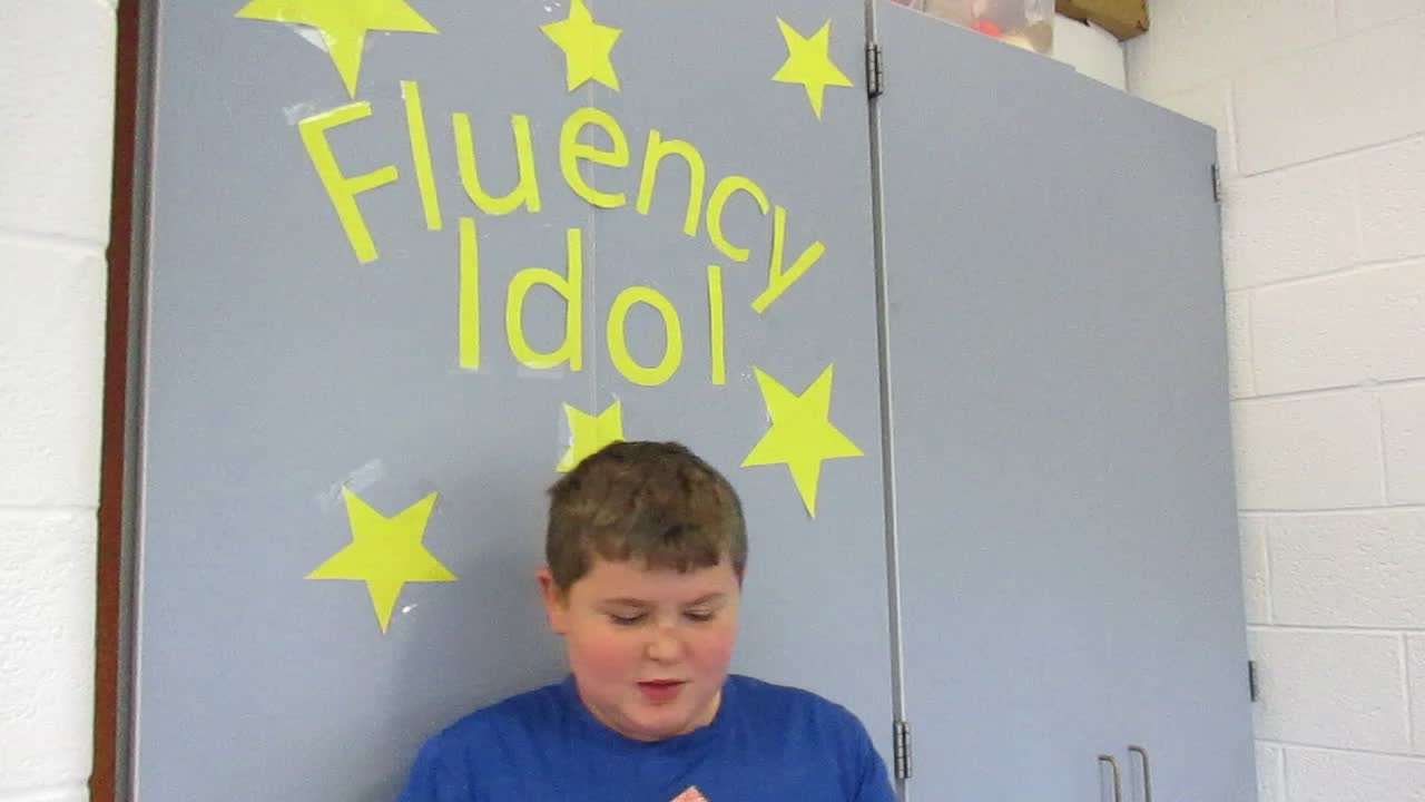 Fluency Idol 9-28-18 Tyler