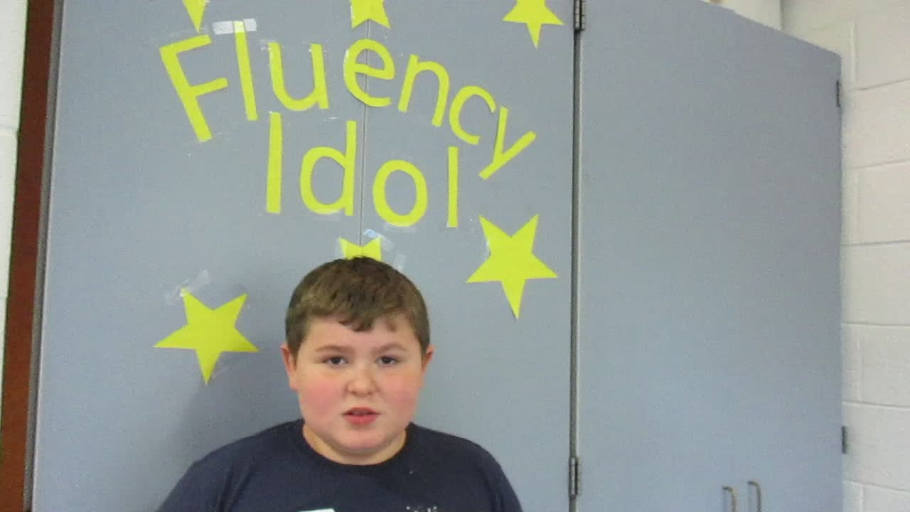 Fluency Idol 10-5-18 Tyler