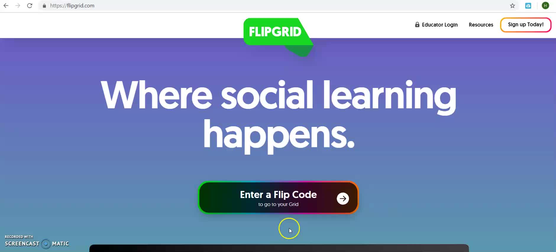 How to use  Flipgrid
