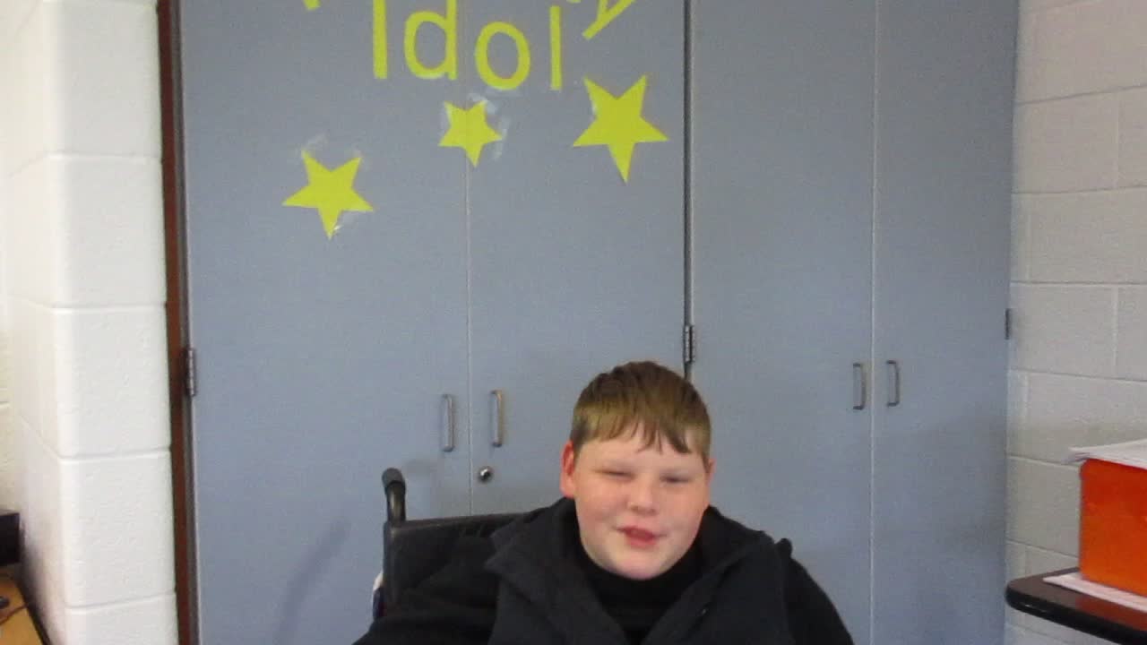 Fluency Idol 10-12-18 Gavin