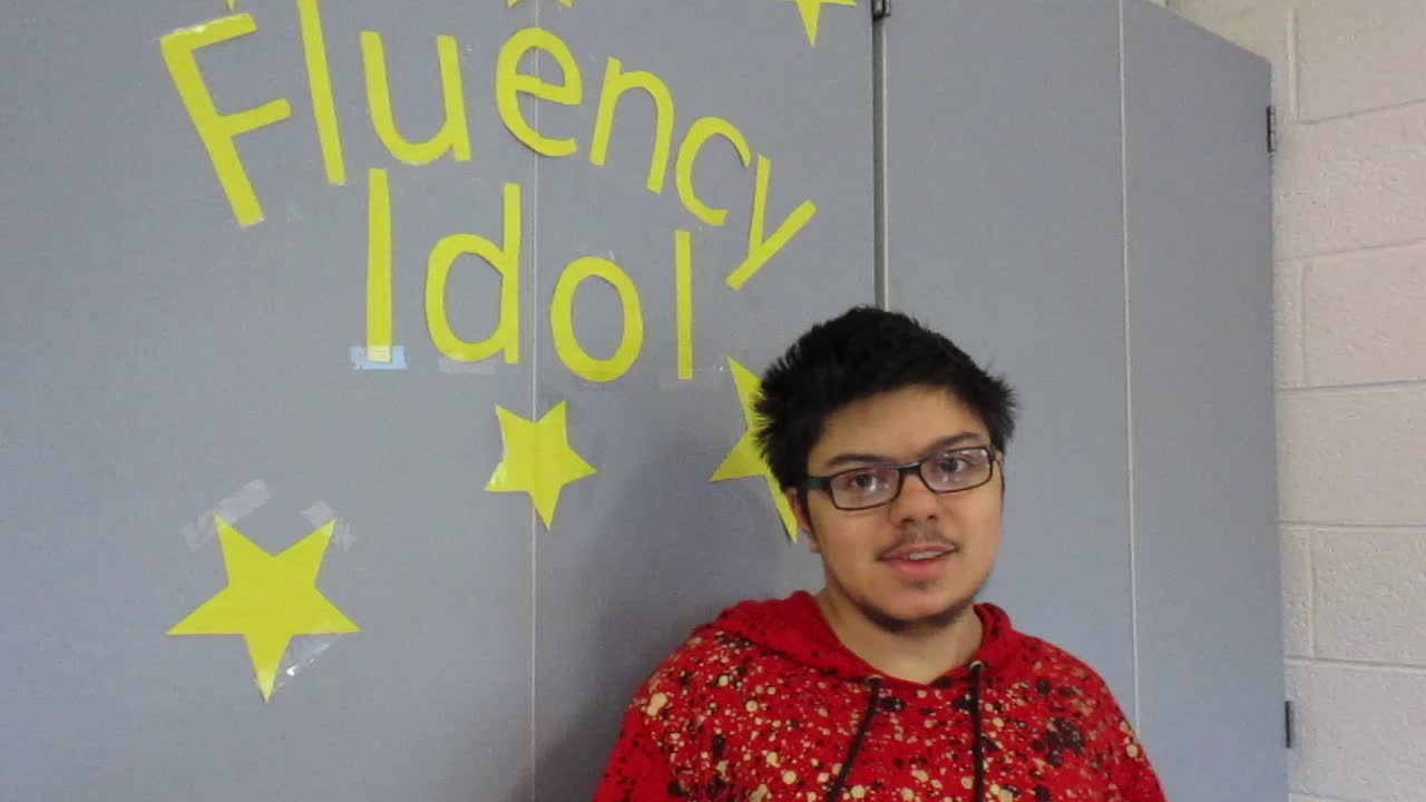 Fluency Idol 10-12-18 Luis