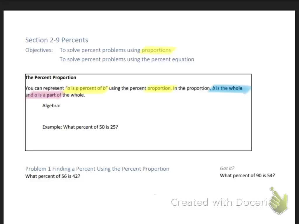 Alg Teacher Notes 2.9