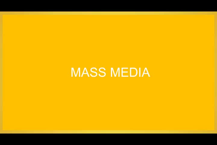 Mass media 