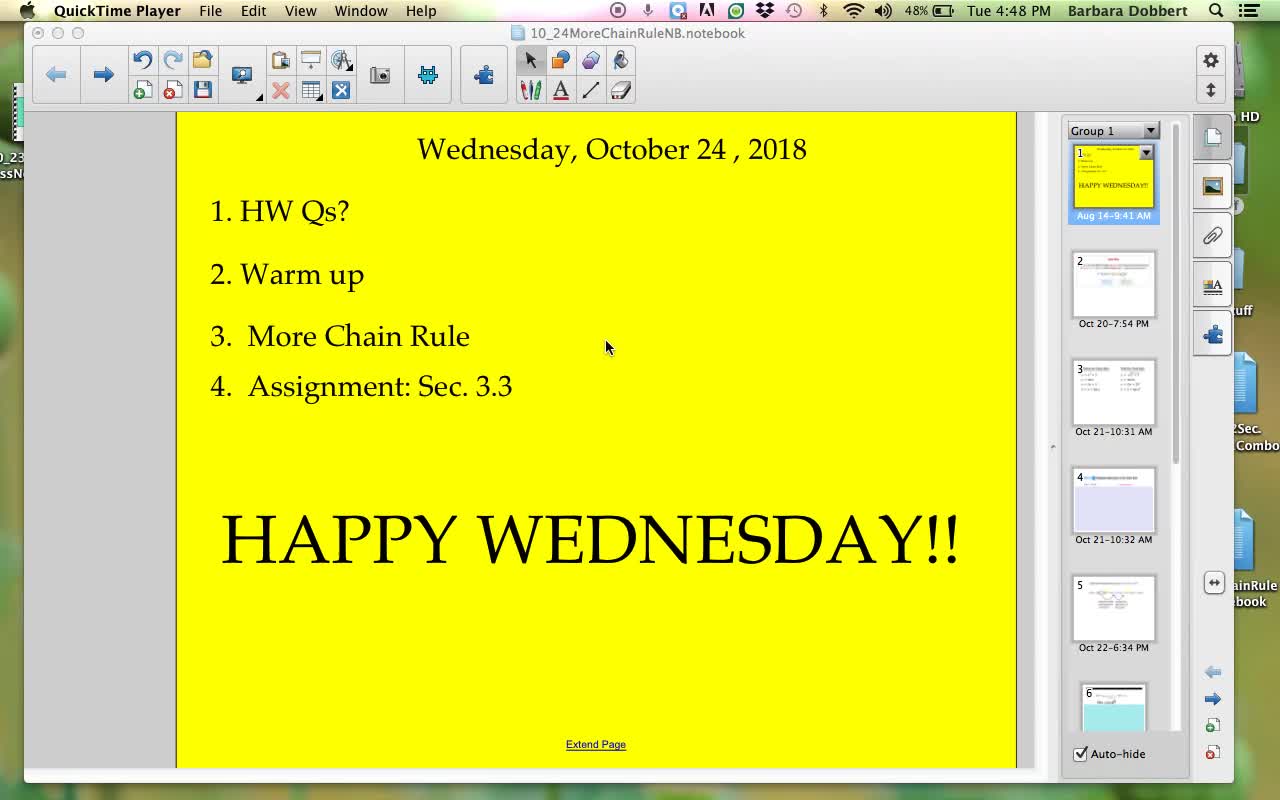 The Chain Rule Day 2