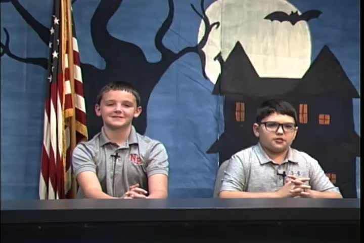 Northeast Elementary TNT News Broadcast October 30, 2018