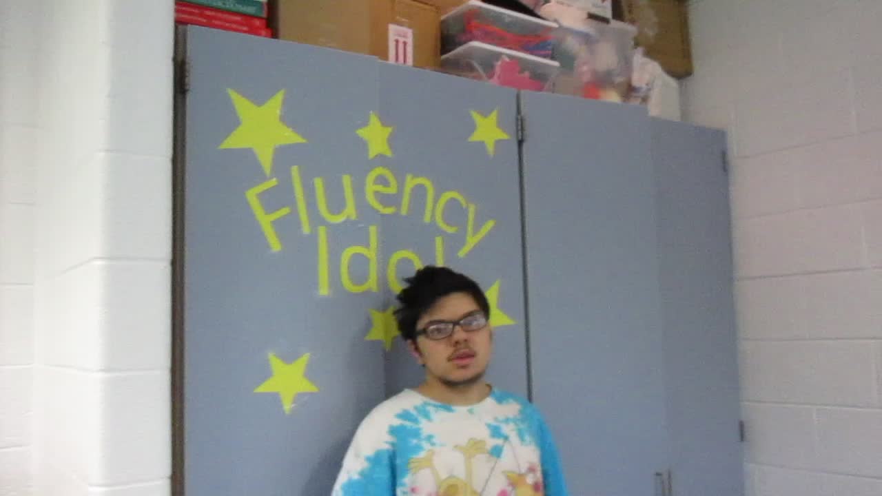 Fluency Idol 10-31-18 Luis