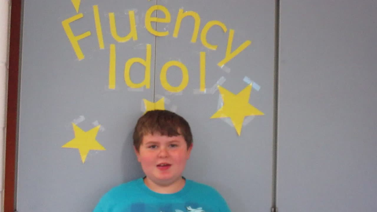 Fluency Idol 10-31-18 Tyler