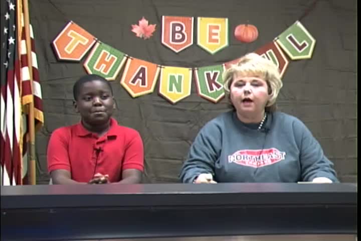 Northeast Elementary TNT News Broadcast November 2, 2018