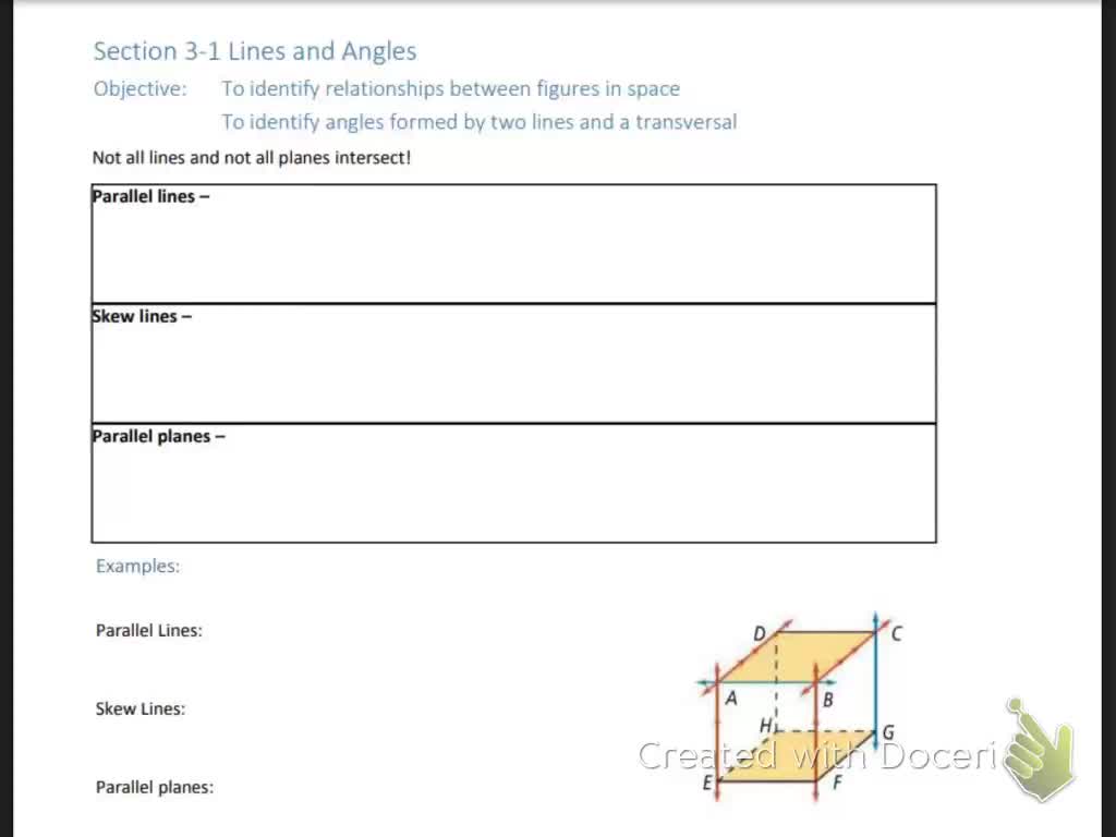 Geo Notes 3.1