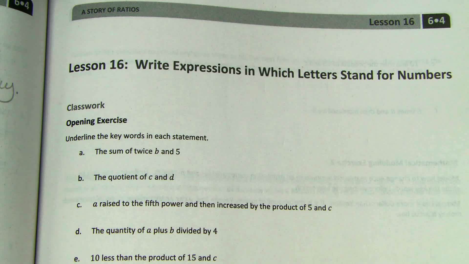 Module 4 - Lesson 16