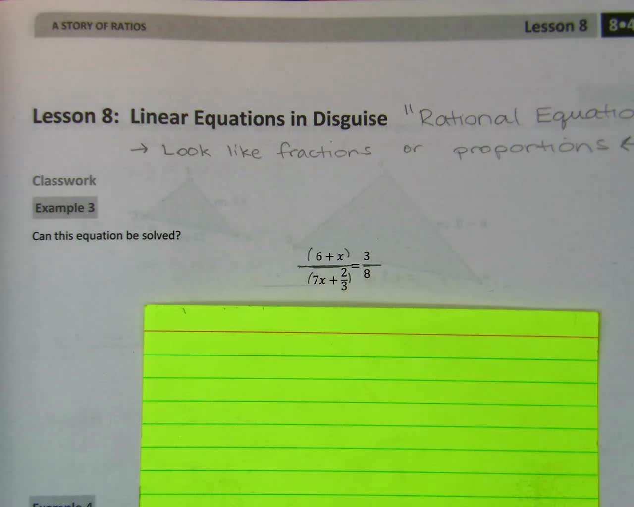 Gr8 Rational Equations