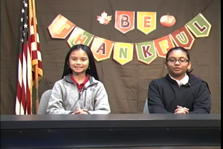 Northeast Elementary TNT News Broadcast November 13, 2018