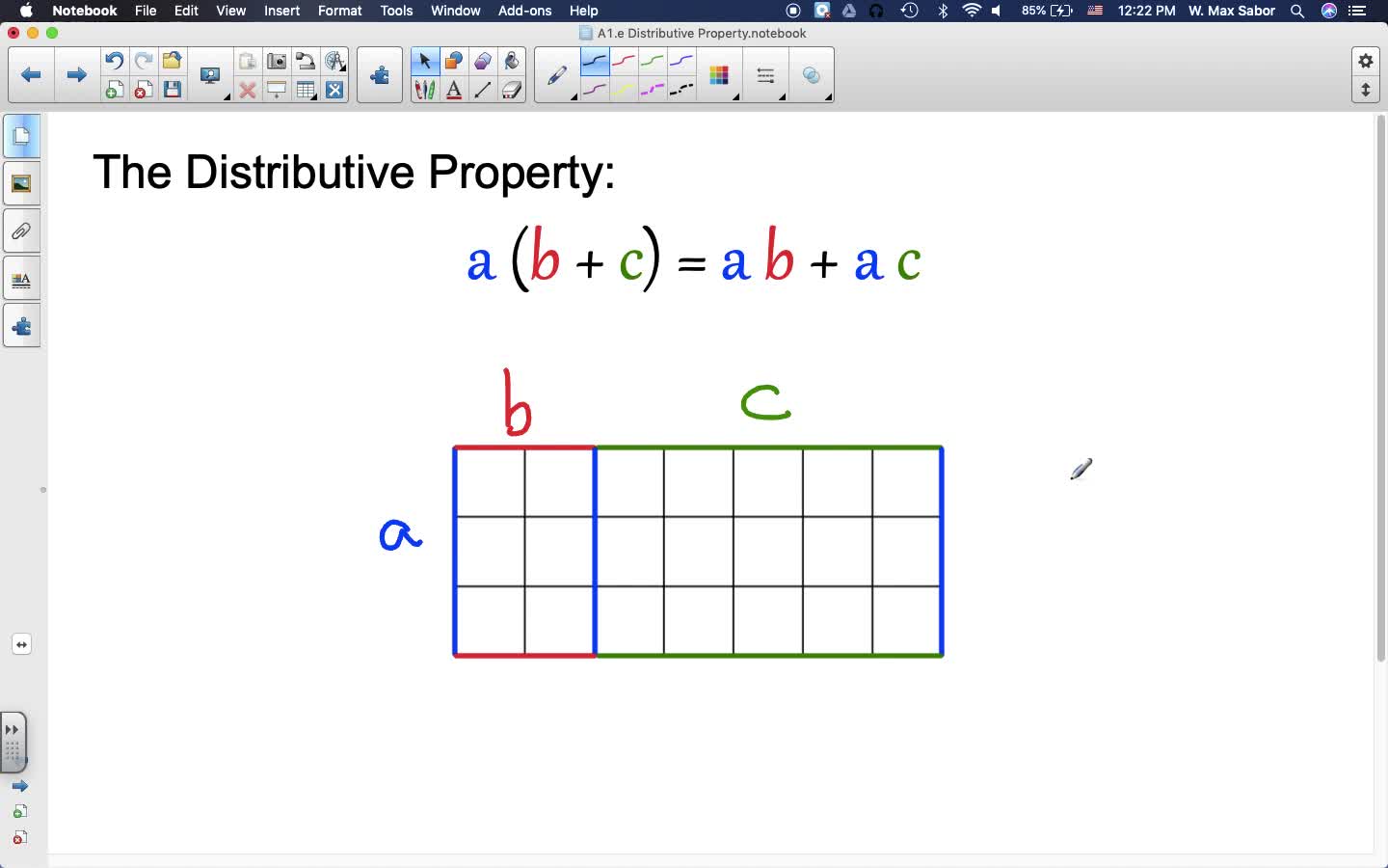 A1.e The Distributive Property