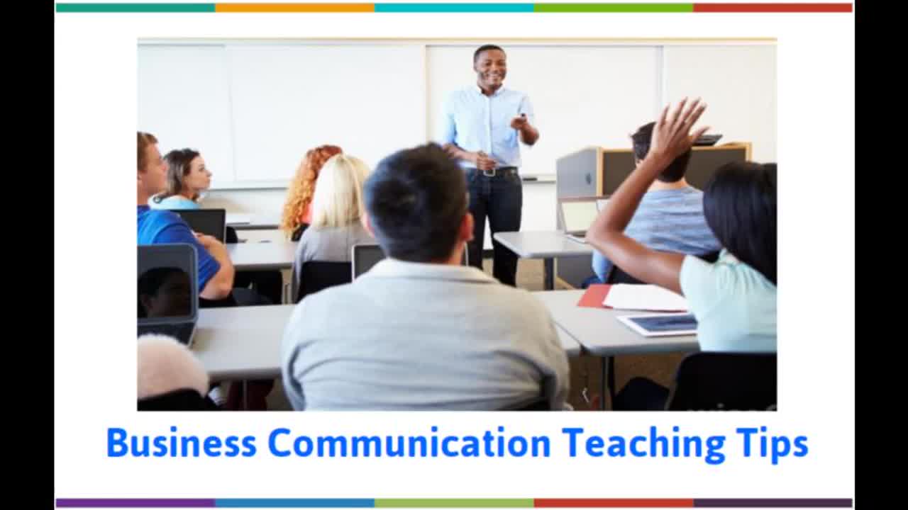 Business Communication Teaching Tips