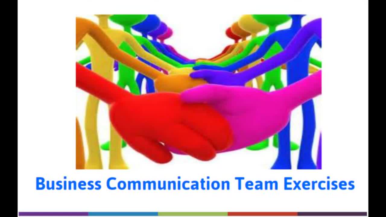 Business Communication Team Exercises