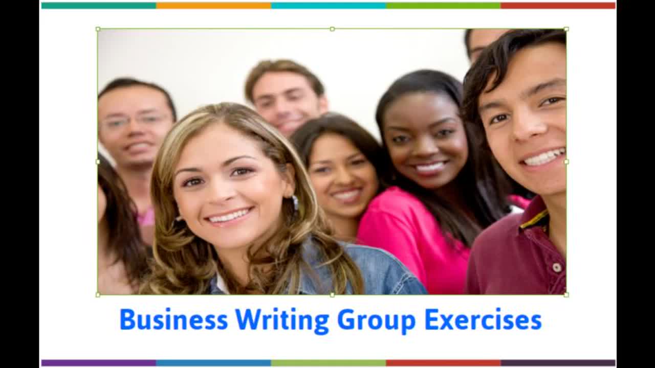 Business Writing Group Exercises