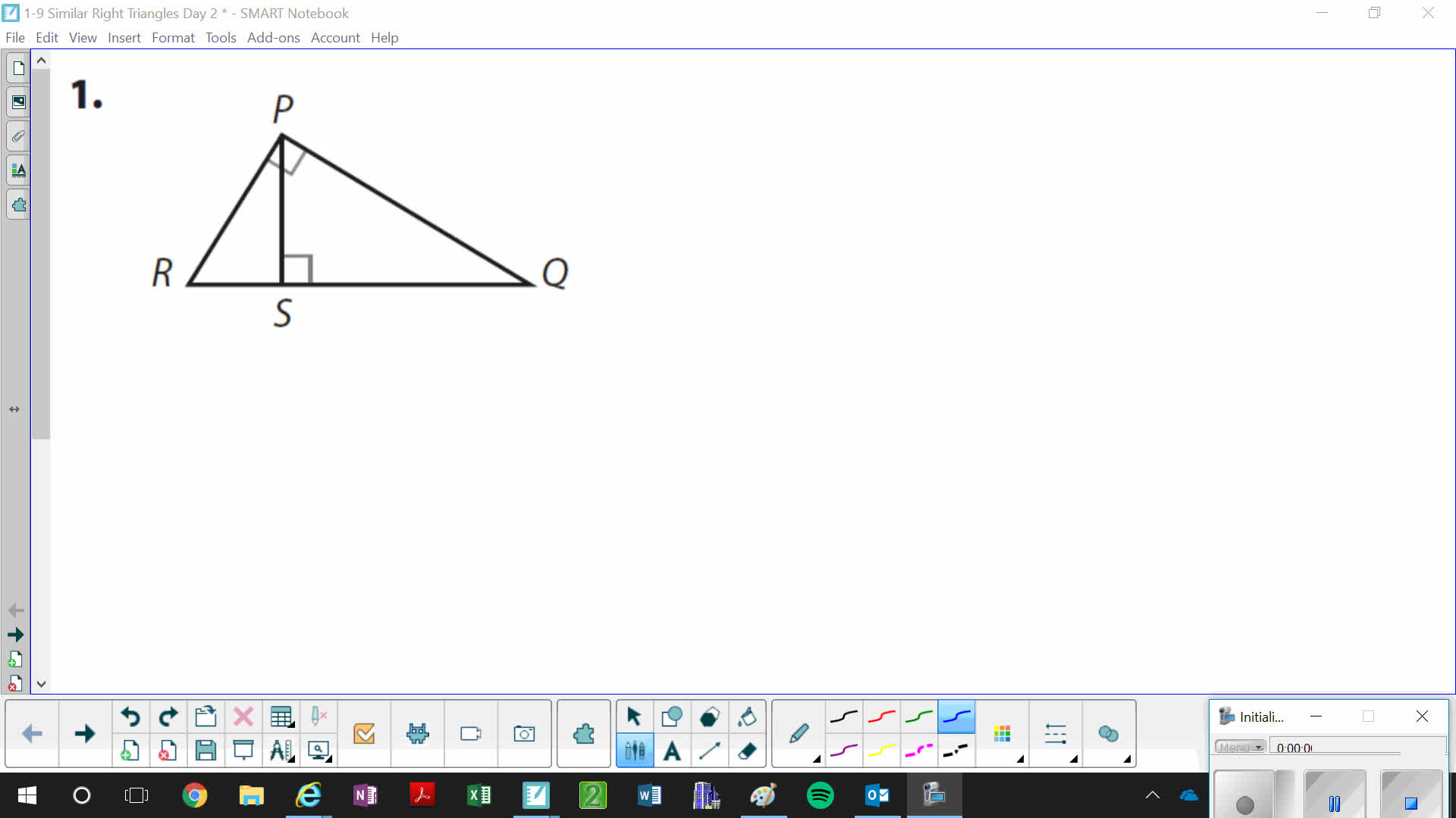 Similar Right Triangles