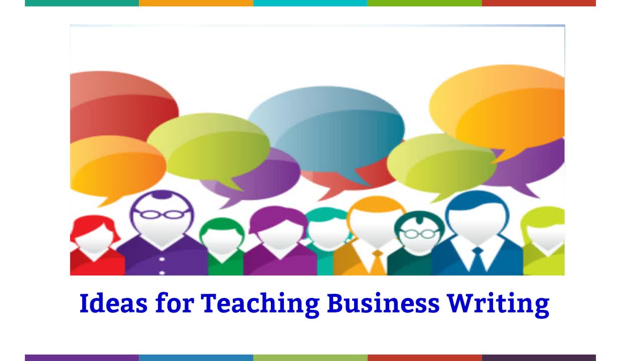 Ideas for Teaching Business Writing