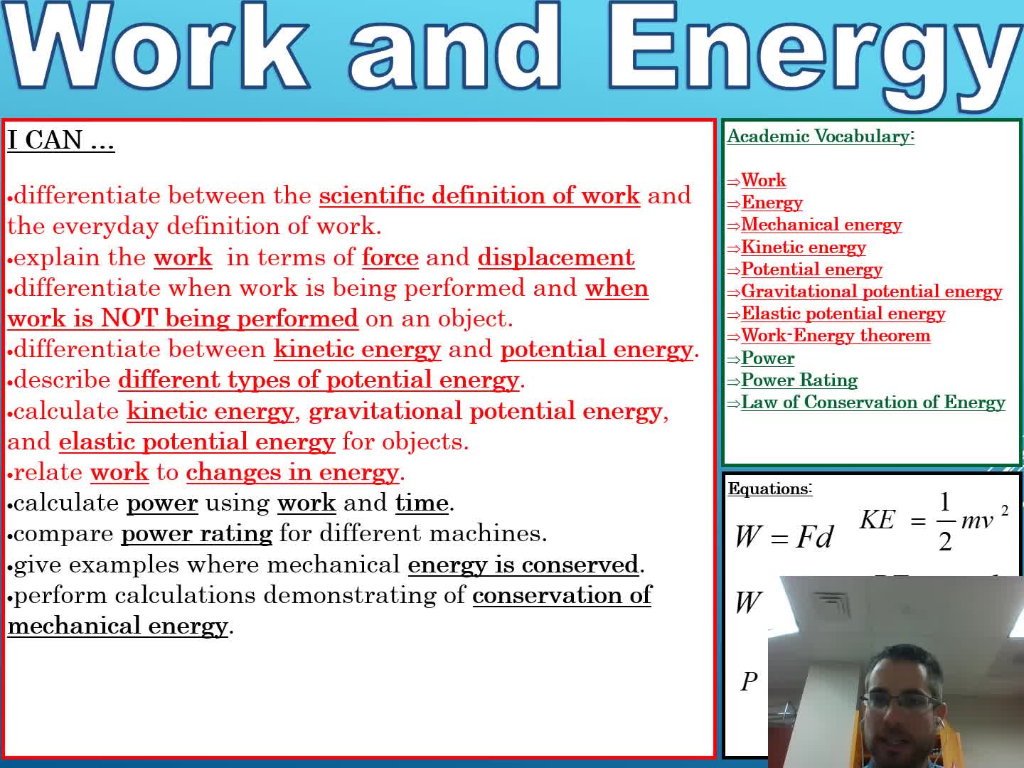 Energy Notes 2019