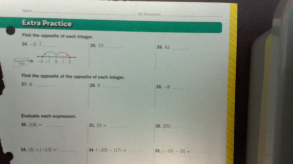 Absolute Value pg 362