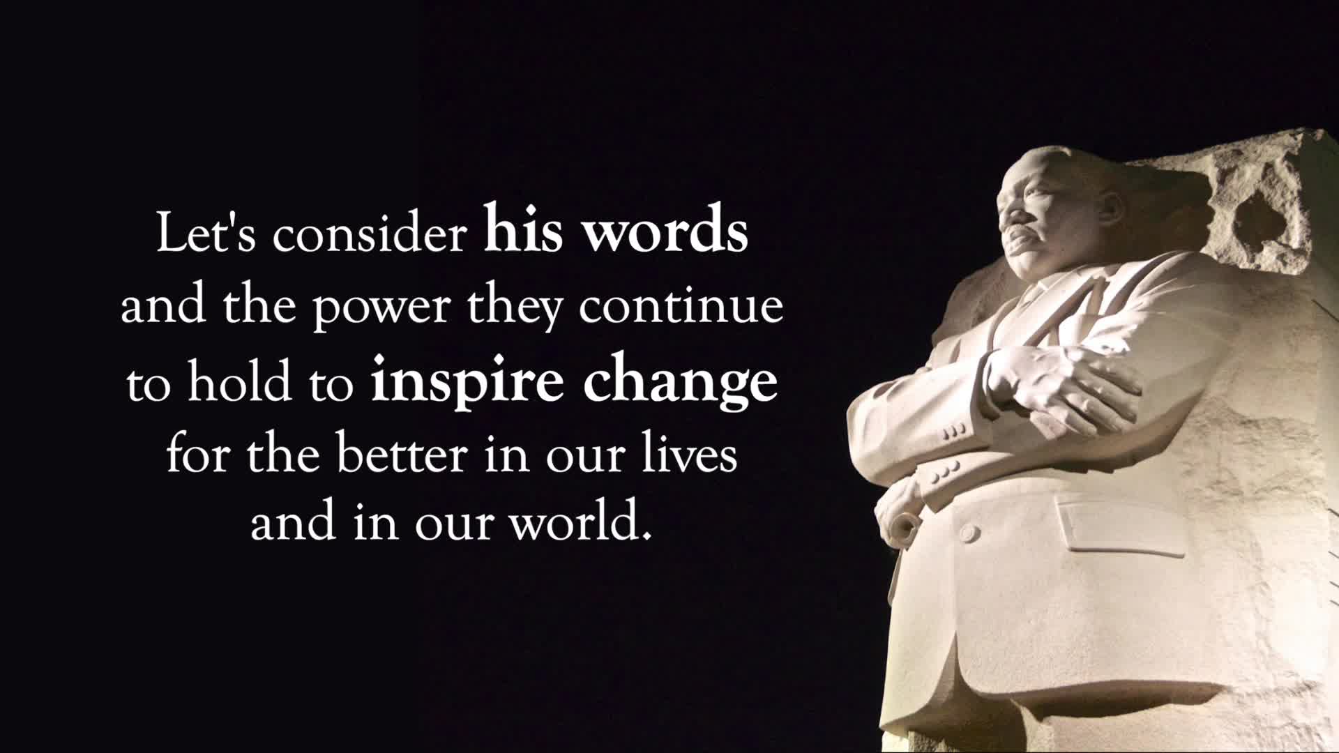 Martin Luther King, Jr. Quotes Activity