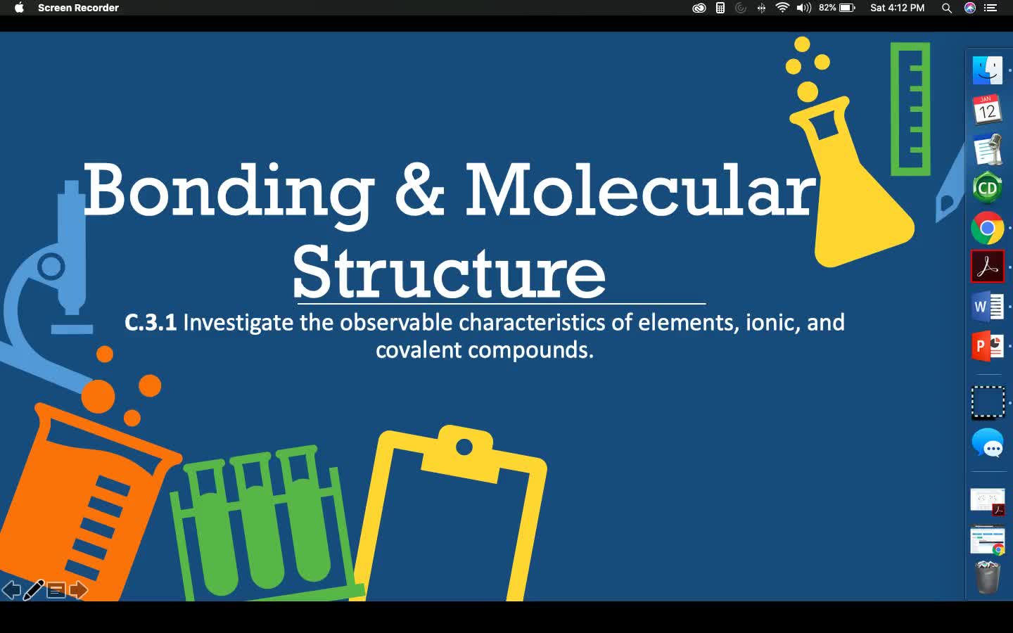 Bonding & Molecular Structure - Lesson 1