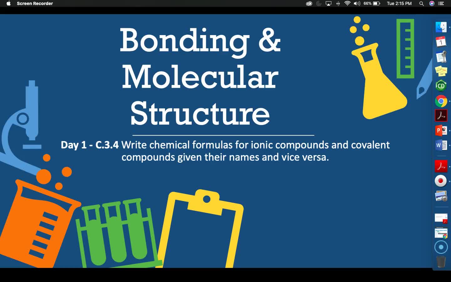 Bonding & Molecular Structure - Lesson 5