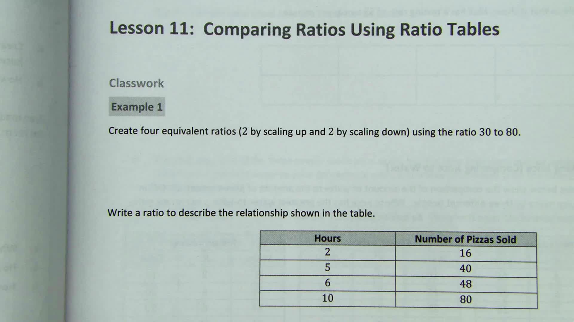 Module 1, Lesson 11