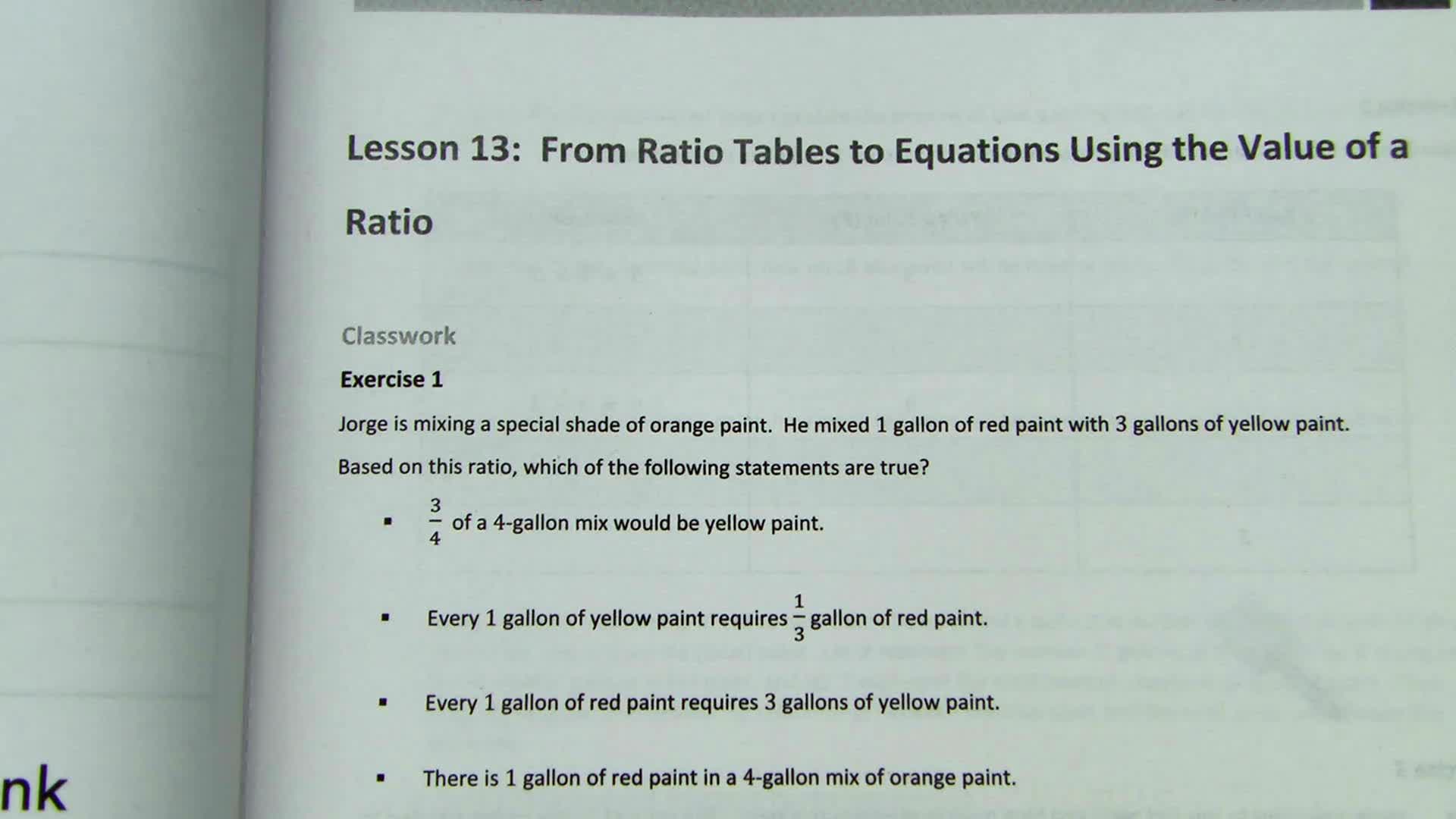 Module 1, Lesson 13