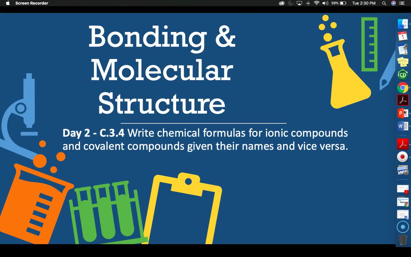 Bonding & Molecular Structure - Lesson 6