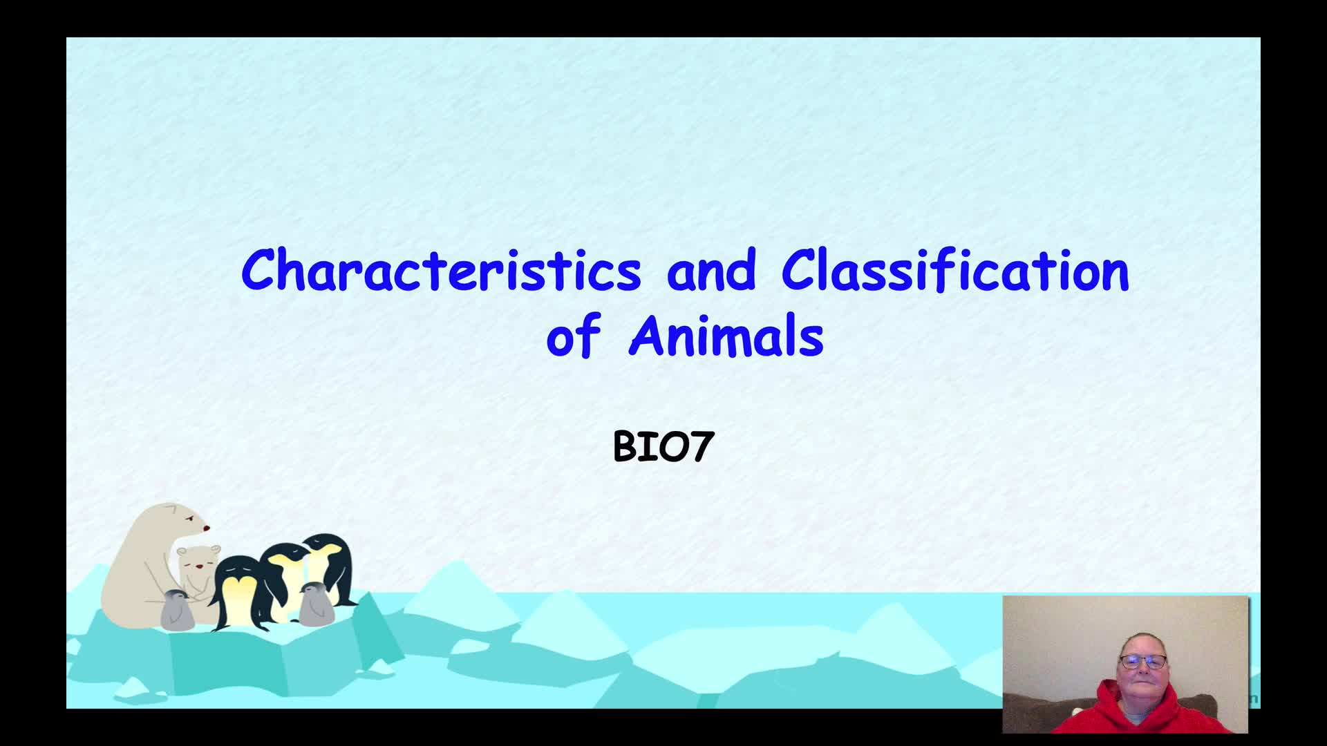 BIO7 - Characteristics and Classification of Animals