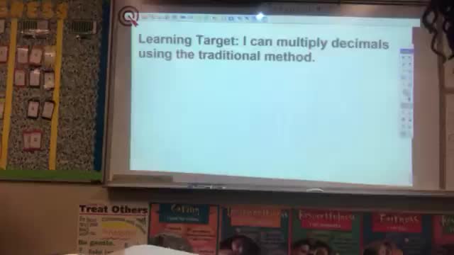 Multiplying Decimals: Traditional Method